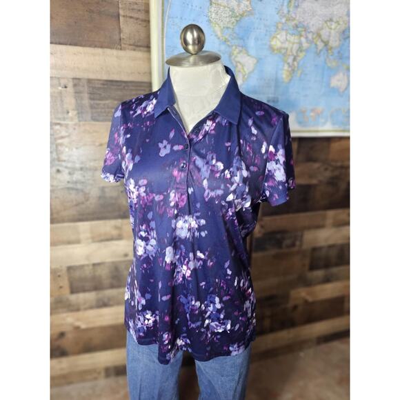 Callaway Multi Color Womens Golf Shirt Size Large - Picture 1 of 3